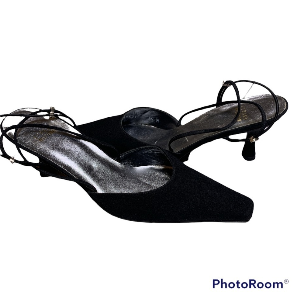 Stuart Weizman Satin heels size 8.5‎